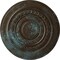 Ekena Millwork Oldham Ceiling Medallion (Fits Canopies up to 8 5/8"), 18"OD x 1 1/4"P, Bronze Blue Patina CM18OLBBS - alternate 1